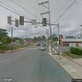 Car and trolley collision on Springfield Road