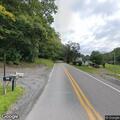 Bags of corn blocking roadway on Saltwell Road