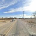 Traffic backup at railroad crossing on North Santa Fe