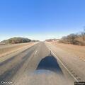Pickup failing to maintain lane on Highway 67