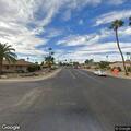 Knocked-down stop sign blocking Sun City West intersection