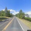 Car hit telephone pole and left scene