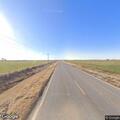 Cow in roadside ditch creating traffic hazard