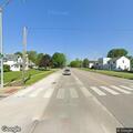 Utility lines block traffic on US 20 near Woodville