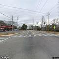 Traffic stop on silver Honda Accord at intersection