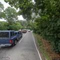 Large object blocking roadway on Landing Avenue