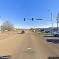 Driver reports hitting object in roadway