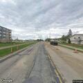 Traffic stop on black Chevy Sonic in Sun Prairie