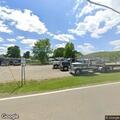 Person experiencing chest pain near salt fork outdoors