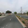 Person flees on foot after initial cooperation on Katella Ave