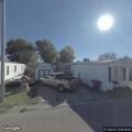 Motorcyclist flees and hides in trailer park home