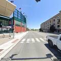 Person down on bridge near stadium in Reno