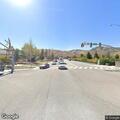 Stalled vehicle blocking left-turn lane on Kearns
