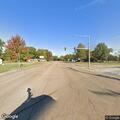 Semi hits power line at highway intersection