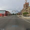 Traffic light blinking at South Court and Franklin