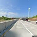 Disabled pickup in construction zone on I-70 eastbound