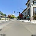 Unattended car blocks traffic on Castro Street