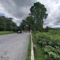 Tree work causing road hazard near overlook