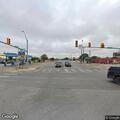 Broken cement blocking highway intersection