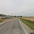 Truck parked partly in roadway at Shipman