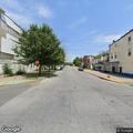 Trash fire at North Carey Street and Riggs Avenue