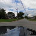 Suspicious silver pickup reported at intersection