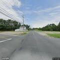 Tree blocking Clark's Landing Road near Chestnut Neck