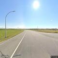 Vehicle towing tractor swerving on Highway 210