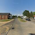 Manhole cover off causes road hazard