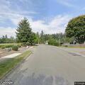 Tree blocking South Fork Avenue in North Bend