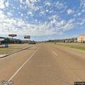 Traffic stop on gray car near Sunset Split Mart