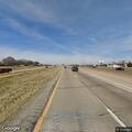 Traffic stop on black Dodge Charger on Highway 67