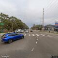 Traffic accident on South Kings Avenue