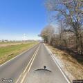 Traffic stop on white pickup with Indiana plates