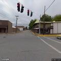 Officer stops silver Toyota Tacoma at intersection