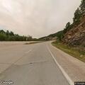 Trailer blocking on-ramp at Highway 285