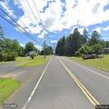 Traffic stop of silver Tesla on Poquonock Avenue