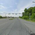 Traffic stop involving gray Honda and gold car