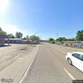 Lawn chair on fire on North Truman Boulevard