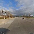 Traffic stop of white Nissan van on Illinois 143