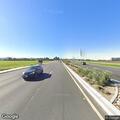 Traffic stop on yellow pickup at Ramona off-ramp