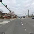Traffic stop on black Lexus at Franklin and Maryland