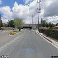 Person throwing objects onto 210 Freeway overpass