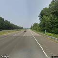 Vehicle fleeing on highway with missing tire