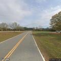Bridge area fire with burned power line in Hickory Grove