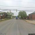 Traffic stop on black Dodge truck on Main Street