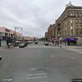 Officers check man with carts at 207th Street station