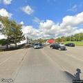 Traffic stop on car with stolen license plates