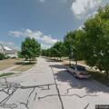 Vehicle hits tree off roadway on Woodland Park Circle