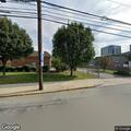 Disabled bus on Willow Avenue in Weehawken